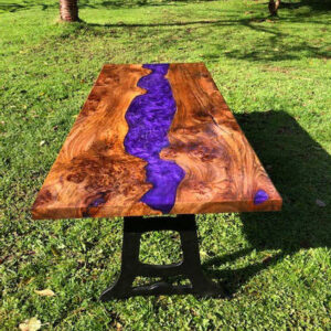 Purple Epoxy Resin Table 160cm