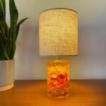 fractal resin lamp