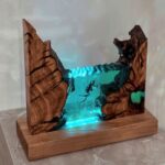 resin diver lamp