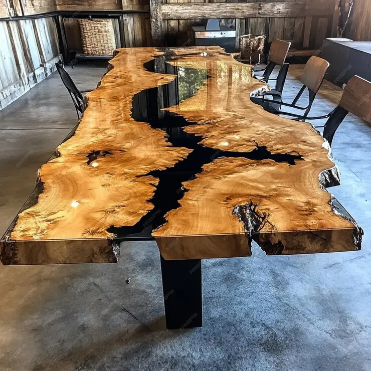 Is It Safe to Eat on Tables Made from or with Epoxy Resins