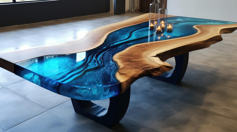 Pairing Epoxy Resin Tables with Modern Interiors